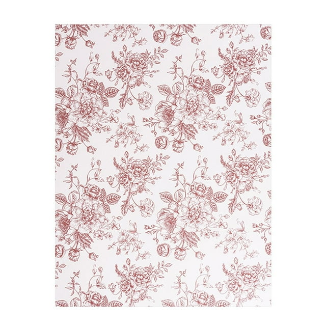 Under 10 Gift Wrapping Paper Floral Wrapping Paper Mini Roll White Flowers Gift Wrap Paper for Birthday Wedding Wrapping