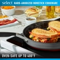 thumbnail image 5 of Select by Calphalon Hard-Anodized Nonstick 12" Round Grill Pan, 5 of 6