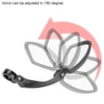 thumbnail image 3 of Bicycle Handlebar Mirror, Bicycle Handlebar Review Rear Back View 360 Rotation Mirror Bicycle Right Left Handlebar Mirror for Mountain Road Bikes[Left], 3 of 9