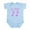 Sky Blue, variant on CafePress - My Siblings Have Tails Body Suit - Baby Light Bodysuit, Size Newborn - 24 Months