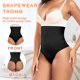 thumbnail image 2 of Tanga Werena Tummy Control Shapewear, talle alto, color negro, talla L, 2 of 7