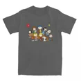 thumbnail image 3 of Camisetas con personajes de cómics de Peanuts para hombres y mujeres, divertidas camisetas con estampado de Snoopy, Charlie Brown y dibujos animados, 100 % algodón, 3 of 5