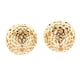 thumbnail image 5 of de filigrana huecas de oro de filigrana hueco plateado oro 2x Hallazgos sueltos Resultados de la joyería 14 MM, 5 of 9
