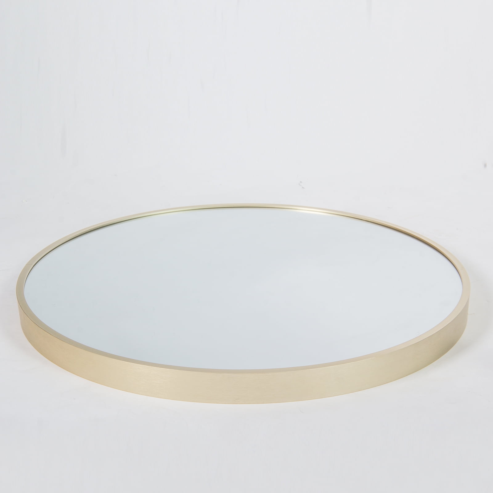 YYAo 20" Wall Circle Mirror for Bathroom, Round Mirror for Wall Hanging Round Mirror for Living Room, Vanity, Bedroom, Matte Gold Border YYAo 20" Wall Circle Mirror for Bathroom, Round Mirror for Wall Hanging Round Mirror for Living Room, Vanity, Bedroom, Matte Gold Border