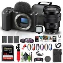 Sony Alpha ZV-E10 II Mirrorless Camera Body with Sony 18-105mm Lens Pro Bundle (International Model)