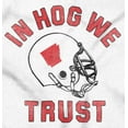 thumbnail image 2 of Arkansas in Hog We Trust Funny AR Womens Slim Fit Graphic Tee Brisco Brands L, 2 of 5