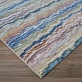 thumbnail image 3 of Nourison Feather Soft Contemporary Ivory Blue Area Rug, 3 of 7