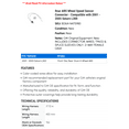 thumbnail image 2 of Rear ABS Wheel Speed Sensor Connector - Compatible with 2001 - 2005 Saturn L300 2002 2003 2004, 2 of 2
