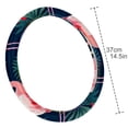 thumbnail image 4 of Flamingo 14.5 Inch Printing PVC Leather Car Wheel Cover Auto Accessories Steering Wheel Covers, 4 of 6
