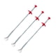 thumbnail image 3 of EeaseMX 3 herramientas prácticas para dragar tuberías, cuatro garras, extractor de clips, limpiador de desagües para el hogar y la cocina (color aleatorio)., 3 of 7