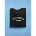 thumbnail image 3 of Madison Wisconsin Men Sweatshirt, Male 4X-Large, 3 of 4