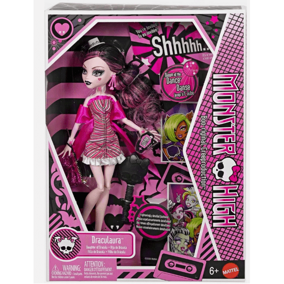 Monster High Dawn of the Dance Draculaura Reproduction Doll