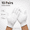 White, variant on 10 Pairs Cotton Gloves for Men and Women, Soft Work Gloves for Dry Hands, Inspection, Coin Handling (Black)