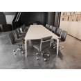 thumbnail image 4 of Lider Plus Armless Office Chair Gray, 4 of 9