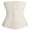 Beige, variant on QRIC 2 Pack: Women's Waist Trainer Corset for Weight Loss Steel Bone Tummy Control Cincher Body Shaper With Adjustable Hook