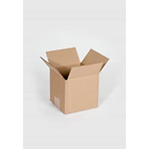 The Packaging Wholesalers Corrugated Kraft Box 9" x 9" x 9" - 25/Bundle 500/Bale BS090909
