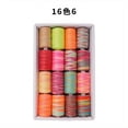 thumbnail image 1 of JUNWELL Fil de Machine en Polyester Couleurs Variées 1000 Yards Chaque Couleur Arc-en-Ciel Fil Polyvalent pour la Couture Fil Arc-en-Ciel Fil de Couture en Polyester Varié Yards Bobine de Fil pour, 1 of 7