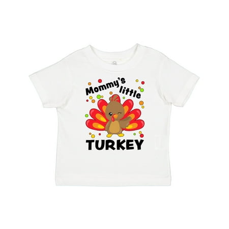 

Inktastic Mommy s Little Turkey Gift Toddler Boy or Toddler Girl T-Shirt