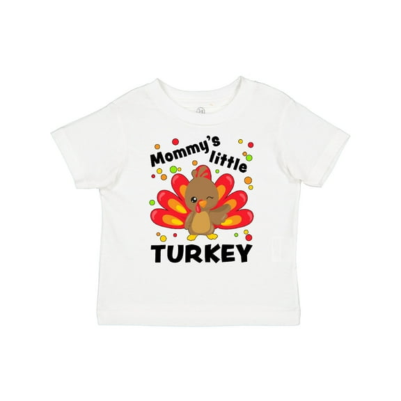 Inktastic Mommy's Little Turkey Boys or Girls Toddler T-Shirt