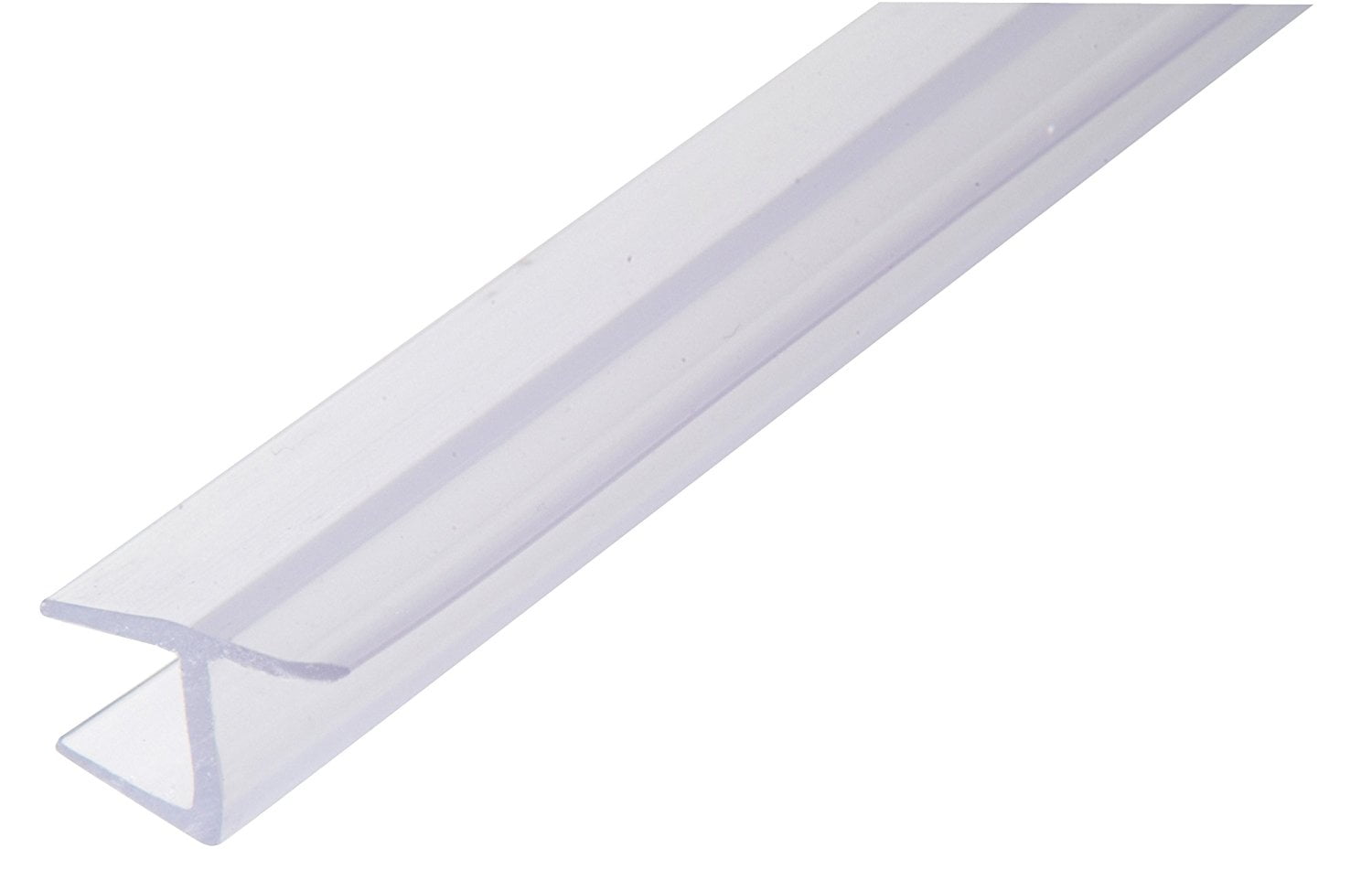 Showerdoordirect Com Hjh3898 Polycarbonate H Jamb With Hard Leg For Com Hjh3898 Polycarbonate H Jamb With Hard Leg For 180 Degree And 3 8 Glass 98 Clear Made To Fit By Shower Door Direct