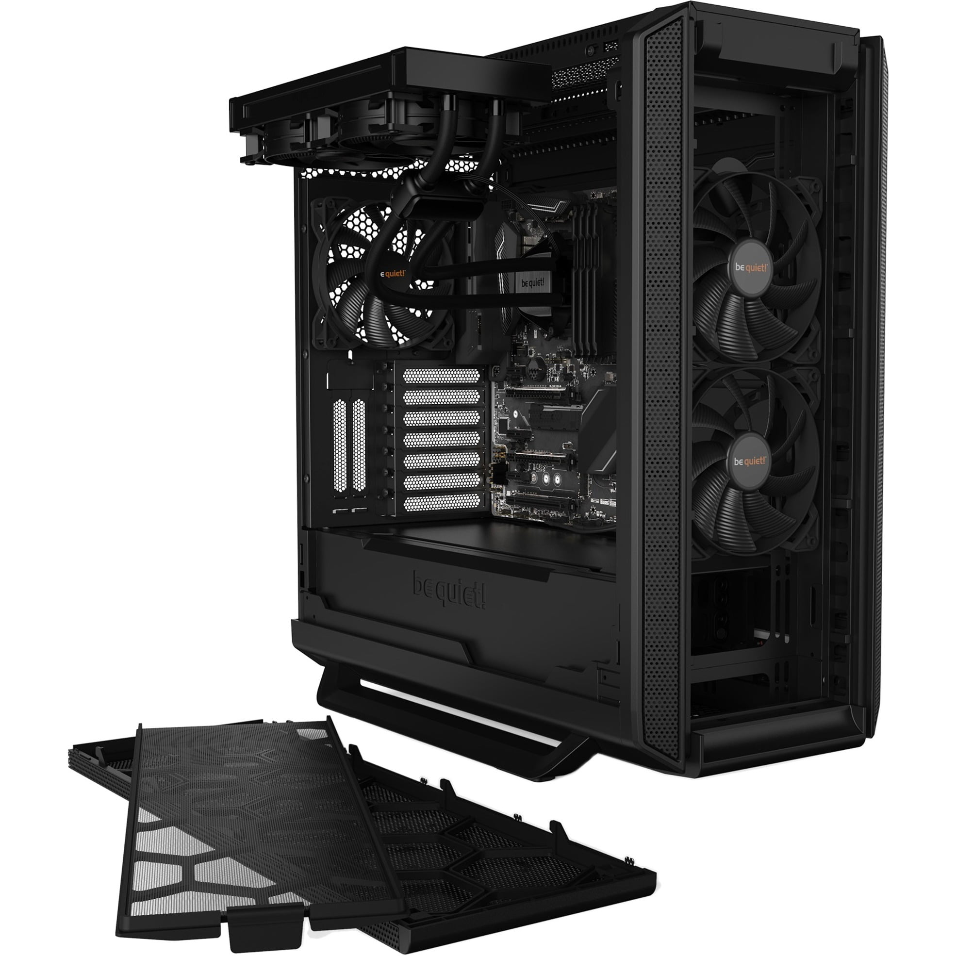 be quiet! Silent Base 802 Black No Power Supply Midi Tower Case w/o Window (BG039)