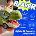 thumbnail image 4 of Joyfy 13 in 1 Dinosaur Truck Toys for Kids, Dinosaur Truck with Light & Sound, Including 12 Pull Back Cars, Great Xmas and Birthday Gifts Toy for Boy 3 4 5, 4 of 9