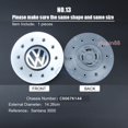 thumbnail image 1 of Cubierta De La Tapa Del Centro Rueda Coche Insignia Deporte Llanta Cubo Caso De Piezas Accesorios Para Volkswagen VW Passat Jetta Bora Golf Mk4 Santana Touran Sagitar Candy Lavide Magotan huangjie unisex, 1 of 2