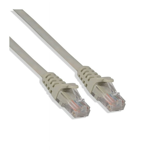 Cat-5e UTP Ethernet Network Cable RJ45 Lan Wire Gray 50FT