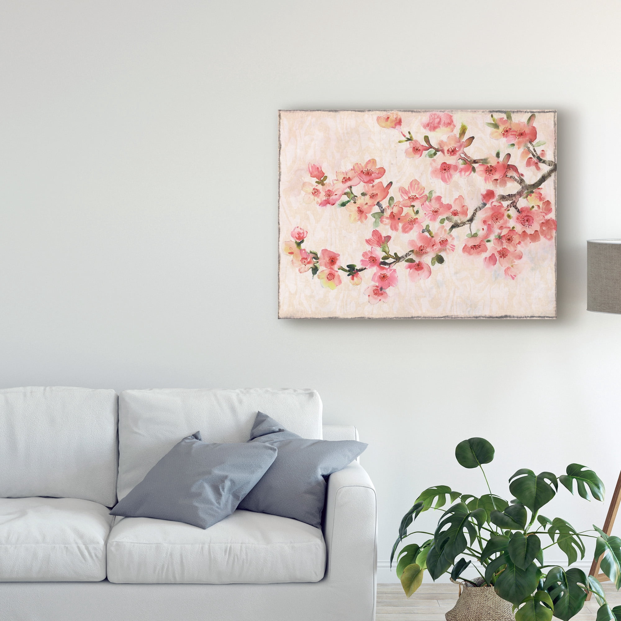 Trademark Fine Art 'Cherry Blossom Composition I' Canvas Art by Tim OToole