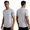 #Gray, variant on Men's Textured Performance T-Shirt,Short Sleeve Quick-Dry Athletic Top,Black,Big Men's,Tall Men's XXXL,Young Men's Shirts