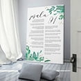thumbnail image 3 of Psalm 91 Wall Art Prayer Canvas Wall Art Posters Gifts Bedroom Painting Home Decor Hanging Pictures Framed-1,20x30inch(50x75cm), 3 of 16