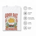 thumbnail image 6 of Good Day Sunshine Graphic T-Shirt, Retro Sun Unisex Classic Tee, 6 of 9