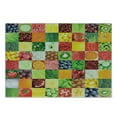thumbnail image 3 of Collage Cutting Board, Square Composition of Healthy Cucumber Watermelon Broccoli Carrot Vegetables, Decorative Tempered Glass Cutting and Serving Board, in 3 Sizes, by Ambesonne, 3 of 5