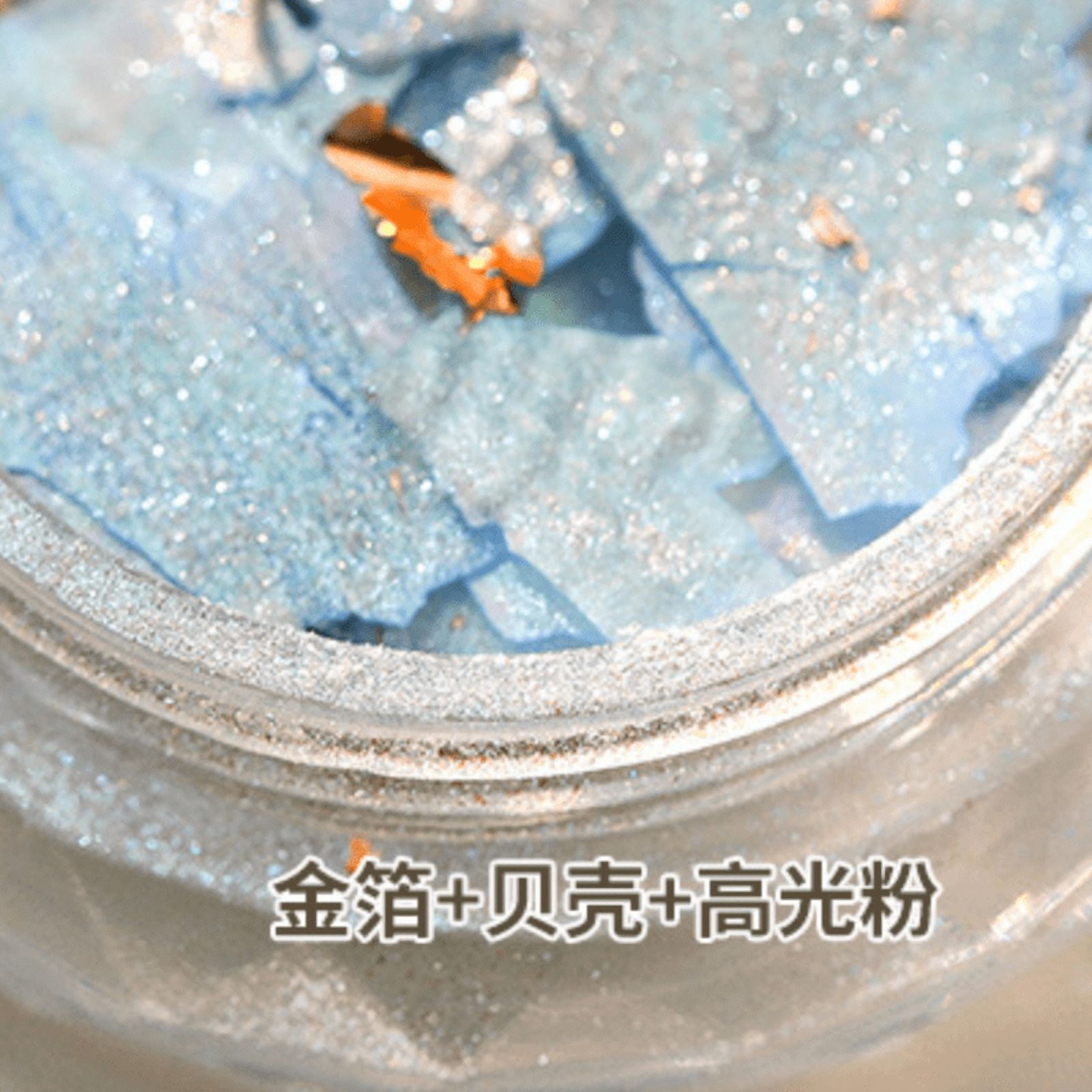 suxuMhao Decoration, 5 Boxes Shell Nail Flakes (Each 14g), Multiple Colors, Nail Glitter, 3D Nail Art Sequins, Breakable, Iridescent & Holographic Nail Flakes, Ideal for DIY Nail Decor, Style 6