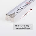 thumbnail image 4 of Retractable Tape Measure 7.5M Metric Ruler Extra Thick Steel Measuring Tape 25mm Wide, Transparent Red ABS Case, 4 of 7