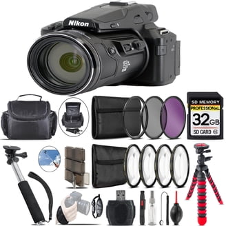 Nikon COOLPIX P950 Camera with 83x Zoom, WiFi, 2x 64GB Memory