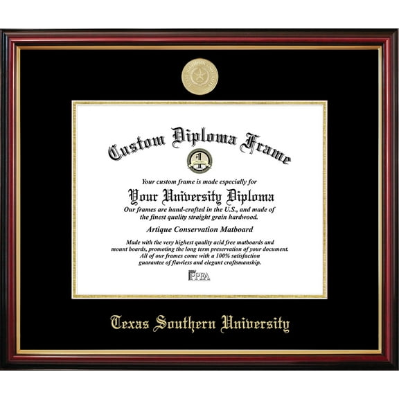 Houston Petite Diploma Frame