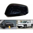 thumbnail image 3 of Black Car Side Mirror Cap Compatible For Toyota BZ4X 2023 2024 2025 Rear View Mirror Lid Shell Rearview Cover Lid(Black Left Side), 3 of 5