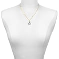 thumbnail image 2 of Delight Jewelry Black Nickeltone Clear Crystal Lucky Star - Gold-tone Class of 2026 Delicate Bar Necklace, 18.75", 2 of 4