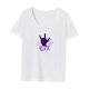 thumbnail image 3 of Camiseta de manga corta para mujer, ropa de verano, Top para oficina, senderismo, trabajo, 3 of 7