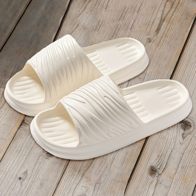 KaLI_Store Women Shoes for Women Cloud Slides Shower Slippers