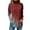 Red, variant on TQWQT Cowl Neck Tops for Women Plus Size Color Block Printed T Shirts Turtleneck Long Sleeve Loose Fit Curved Hem Graphic Tee Fall Outfits 2024 Light Green 2XL