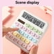 thumbnail image 5 of Calculadora De Escritorio De Colores Caramelo Para Oficina & Escuela, Material De Oficina Para Estudiantes, Ideal Para CáLculos ElectróNicos, 5 of 5