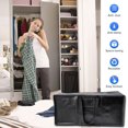 thumbnail image 3 of GZBtech Storage Bags Waterproof Closet Organizer 4 Pack, Black, 3 of 6