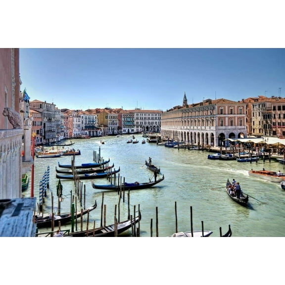 Venice Grand Canal - CANVAS OR WALL ART PRINT