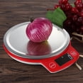 thumbnail image 2 of Báscula de cocina digital, báscula digital de acero inoxidable de 5 kg: precisión maravillosa de hasta 1 g, báscula para cocinar alimentos, báscula para hierbas brillar Electrónica, 2 of 5