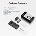 thumbnail image 6 of DOOGEE Fire 5 Rugged Phone Unlocked,13000mAh/Reverse Charging Android 15 Dual Sim,6.6" HD+90Hz Rugged Smartphone 12GB+64GB,2TB Expand,Nfc,Face ID,Otg, 6 of 10