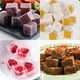 thumbnail image 2 of Paquete de 2 moldes cuadrados de caramelo de silicona, 40 cavidades, moldes de silicona para chocolate, minicubos para caramelos duros, cubitos de hielo, 2 of 5