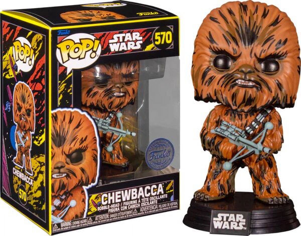 Funko Edge-Sitter: Star Wars Chewbacca – Sammelfigur Aus Vinyl, Offizielles Merchandise