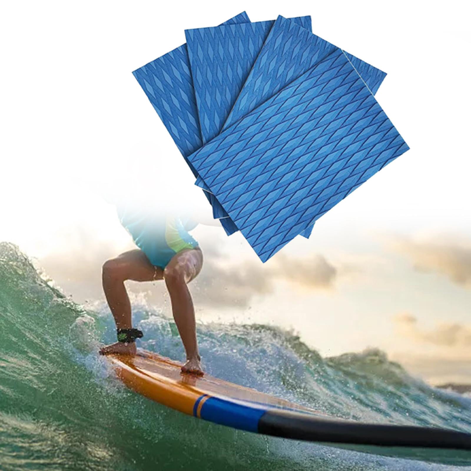 Non Slip Surfboard Traction Pad EVA Foam Deck Grip Mats DIY Trimmable Sheet for Skimboard Skateboard Boat Kayak Golf Cart Fish Board Wakesurf Board Blue
